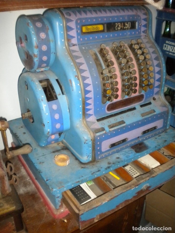 Antig&uuml;edades: MAQUINA REGISTRADORA KRUPP - Foto 1