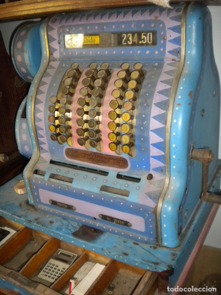Antig&uuml;edades: MAQUINA REGISTRADORA KRUPP - Foto 2