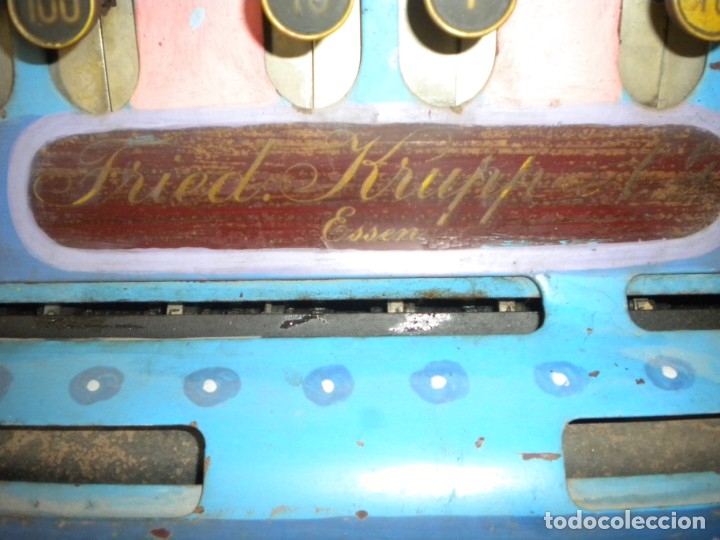 Antig&uuml;edades: MAQUINA REGISTRADORA KRUPP - Foto 3