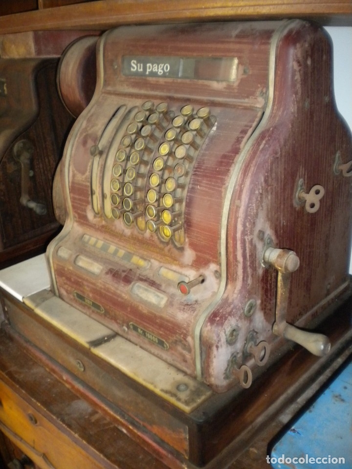 Antig&uuml;edades: CAJA REGISTRADORA KRUPP - Foto 2
