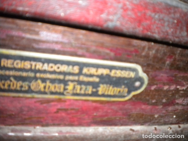 Antig&uuml;edades: CAJA REGISTRADORA KRUPP - Foto 3