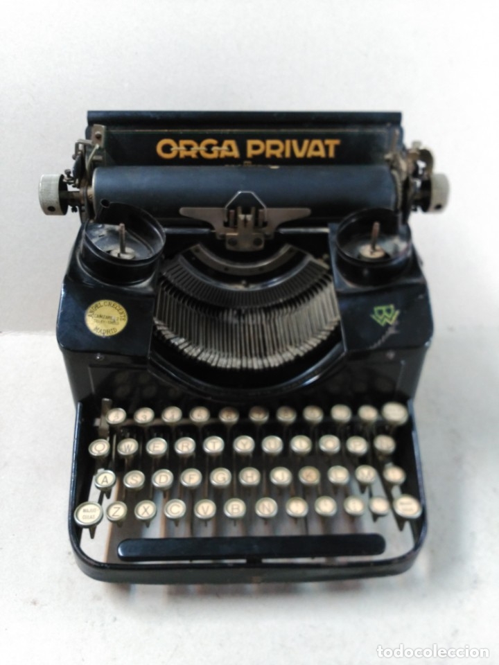 Antig&uuml;edades: MAQUINA DE ESCRIBIR ORGA PRIVAT - Foto 4