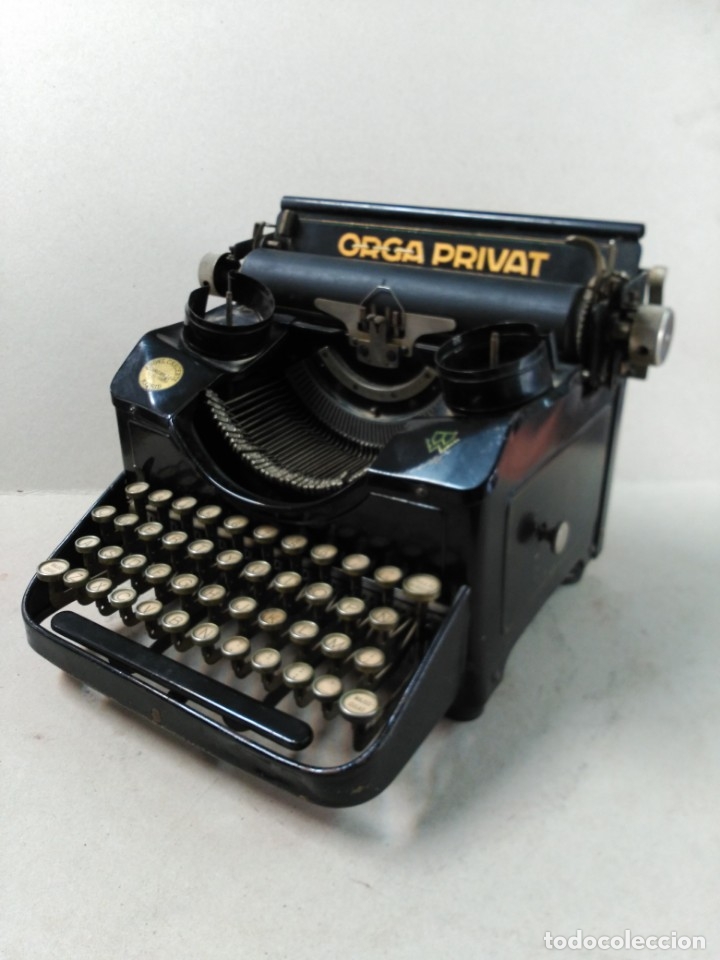 Antig&uuml;edades: MAQUINA DE ESCRIBIR ORGA PRIVAT - Foto 5