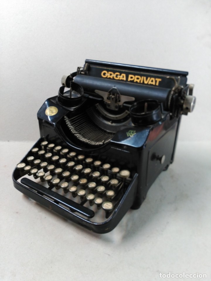 Antig&uuml;edades: MAQUINA DE ESCRIBIR ORGA PRIVAT - Foto 6