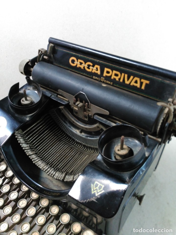 Antig&uuml;edades: MAQUINA DE ESCRIBIR ORGA PRIVAT - Foto 7