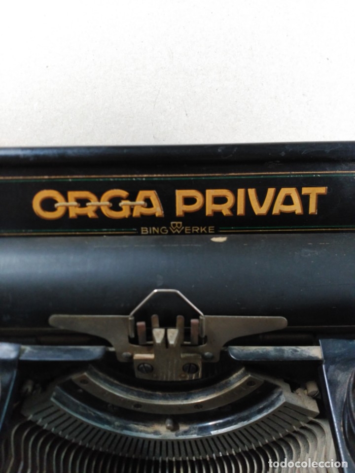 Antig&uuml;edades: MAQUINA DE ESCRIBIR ORGA PRIVAT - Foto 21