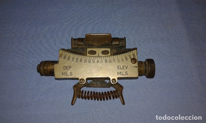 Antig&uuml;edades: APARATO CIENTIFICO INCLINOMETRO INGLES - Foto 2