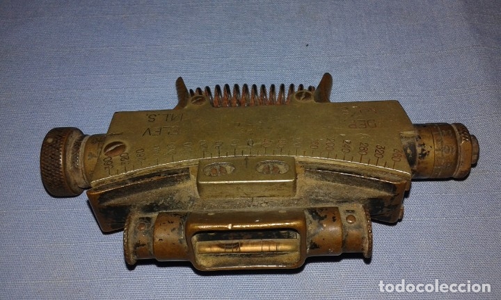 Antig&uuml;edades: APARATO CIENTIFICO INCLINOMETRO INGLES - Foto 8