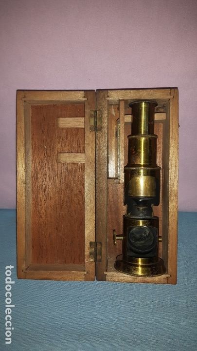 Antig&uuml;edades: MICROSCOPIO TAMBOR - Foto 1