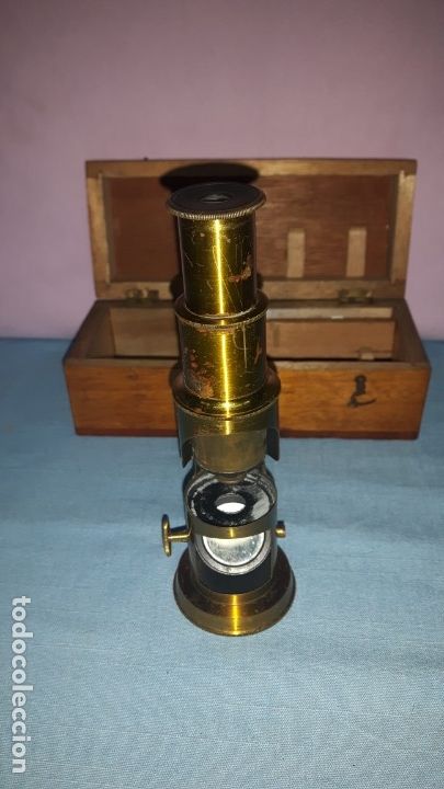Antig&uuml;edades: MICROSCOPIO TAMBOR - Foto 2