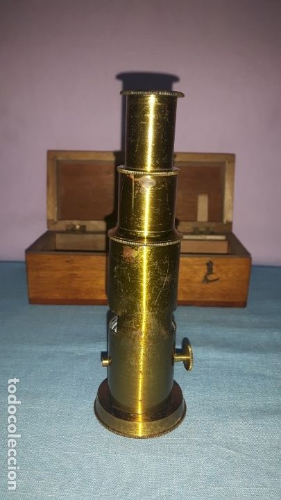 Antig&uuml;edades: MICROSCOPIO TAMBOR - Foto 4