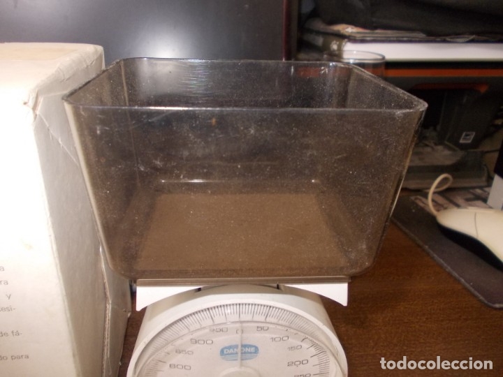 Antig&uuml;edades: Balanza modelo diet&eacute;tico Danone, con su caja original - Foto 3