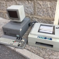 Antigüedades: ORDENADOR PC OLIVETTI L1 M30 DP CON IMPRESORA, MONITOR Y TECLADO CON LLAVES. PERSONAL COMPUTER 1983