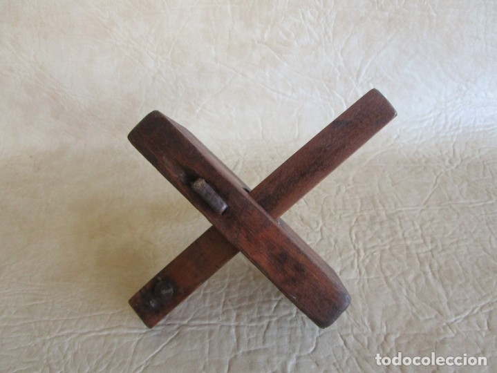 Antig&uuml;edades: ANTIGUO PEQUE&Ntilde;O GRAMIL CARPINTERO RESTAURADO! - Foto 4