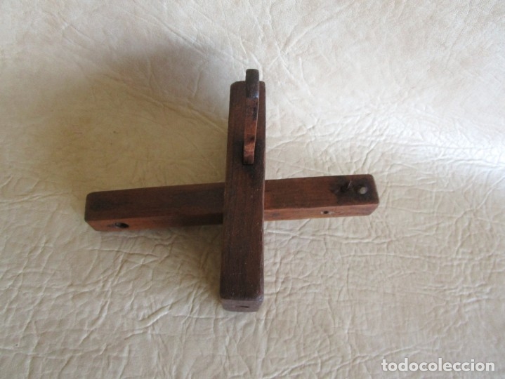 Antig&uuml;edades: ANTIGUO PEQUE&Ntilde;O GRAMIL CARPINTERO RESTAURADO! - Foto 5