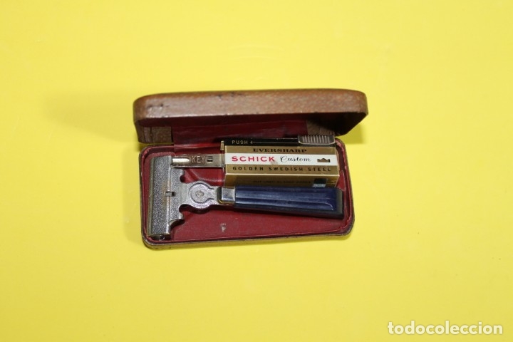 Antig&uuml;edades: MAQUINILLA EVERSHARP SHICK CON ESTUCHE ORIGINAL - Foto 2