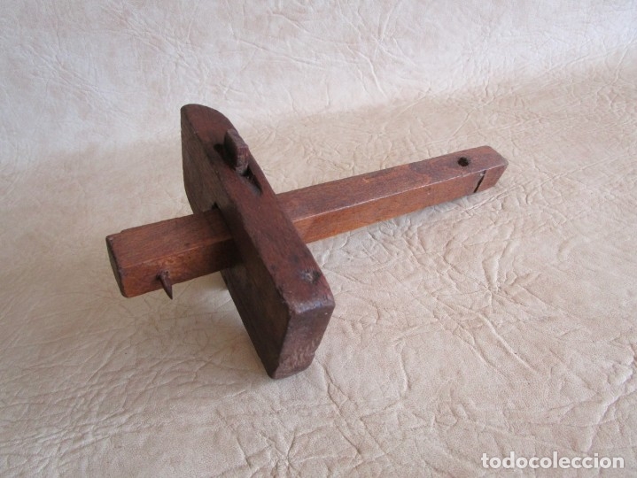 Antig&uuml;edades: ANTIGUO GRAMIL CARPINTERO RESTAURADO! - Foto 4