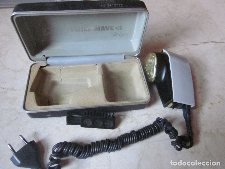 Antig&uuml;edades: MAQUINA AFEITAR PHILISHAVE 3 DE LUXE - Foto 2