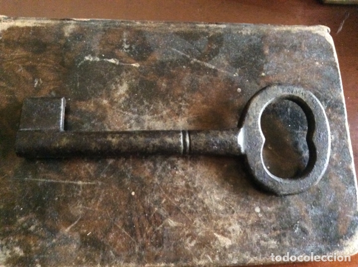 Antig&uuml;edades: LLAVE ANTIGUA 13cm - Foto 2