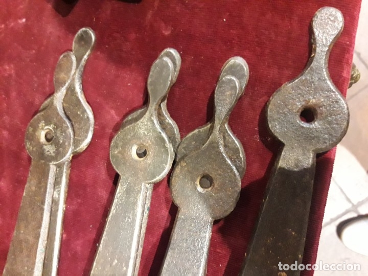 Antig&uuml;edades: 7 bisagras forja. - Foto 3