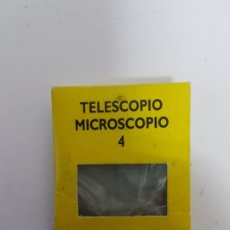 Antigüedades: LENTE TELESCOPIO / MICROSCOPIO NUMERO 4. Lote 178371037