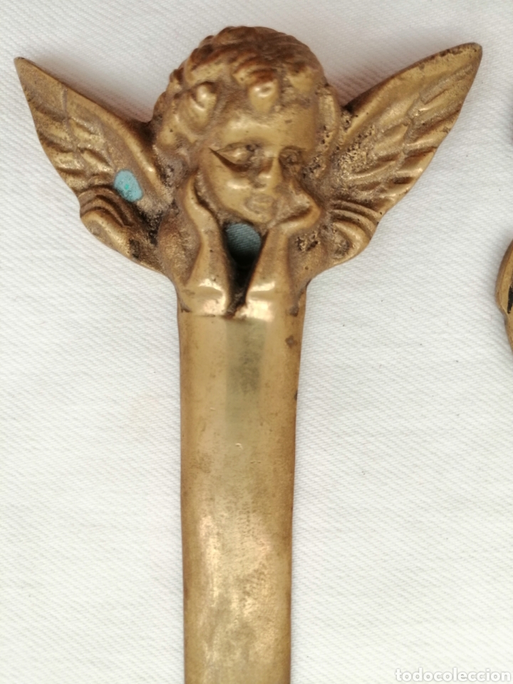 Antig&uuml;edades: Dos Abrecartas Antiguos Bronce. - Foto 3