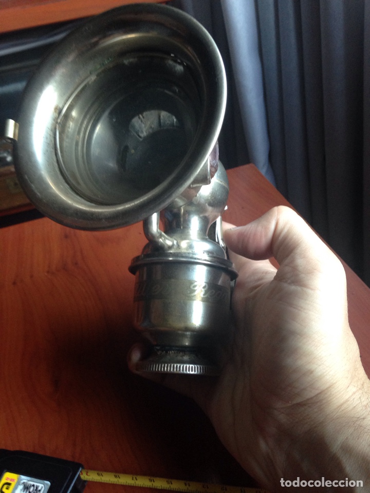 Antig&uuml;edades: Farol de bicicleta miller regalite - Foto 3