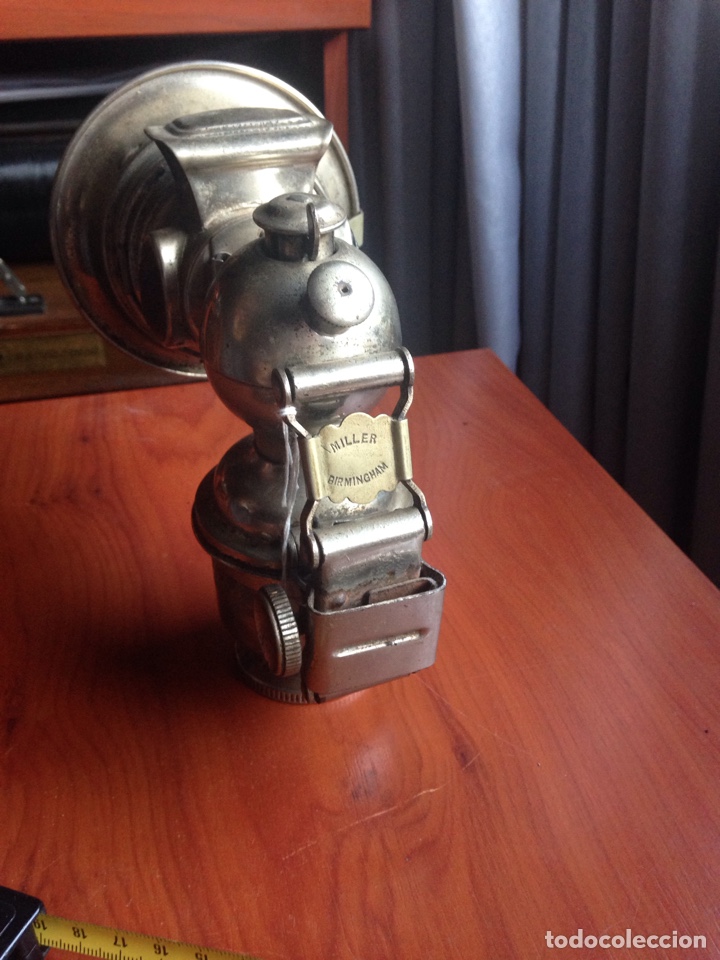Antig&uuml;edades: Farol de bicicleta miller regalite - Foto 5