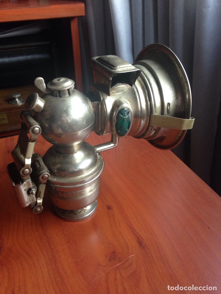 Antig&uuml;edades: Farol de bicicleta miller regalite - Foto 6