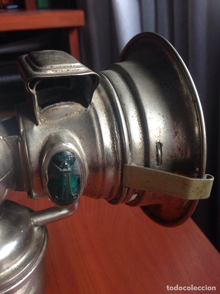 Antig&uuml;edades: Farol de bicicleta miller regalite - Foto 7