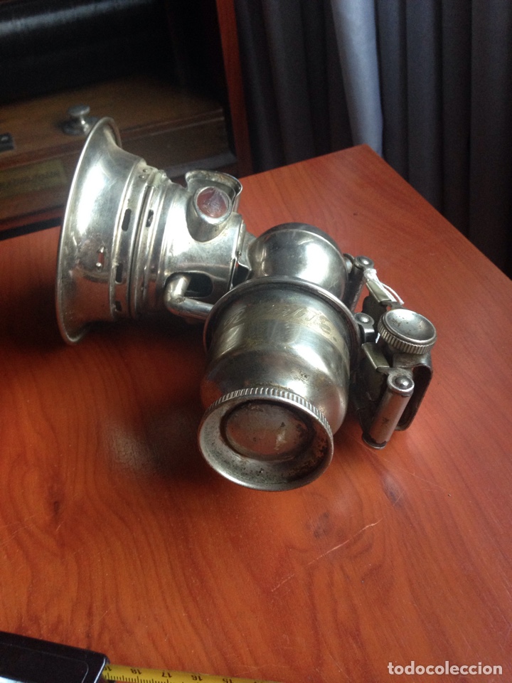 Antig&uuml;edades: Farol de bicicleta miller regalite - Foto 10