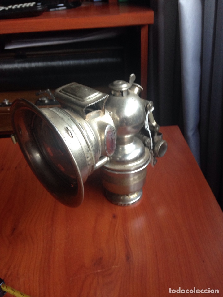 Antig&uuml;edades: Farol de bicicleta miller regalite - Foto 1