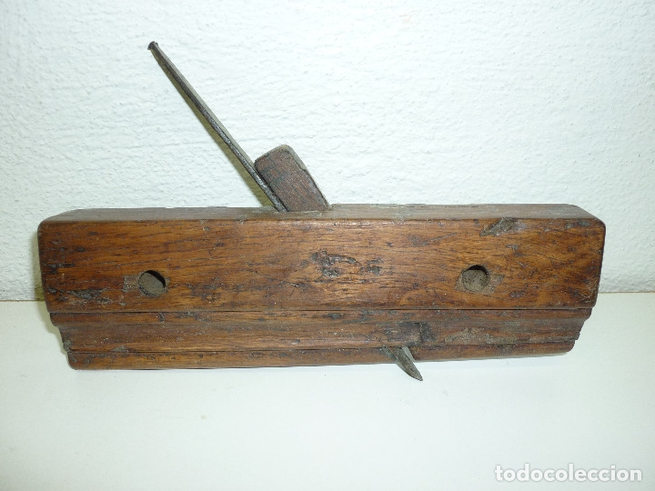 Antig&uuml;edades: CEPILLO DE CARPINTERO ANTIGUO - Foto 2