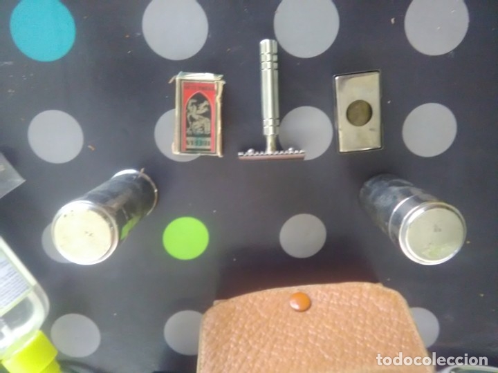 Antig&uuml;edades: Estuche con utensilios para afeitarse - Foto 2