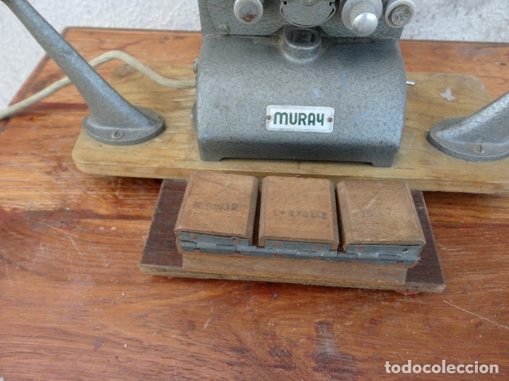 Antig&uuml;edades: Moviola marca MURAY - Foto 5