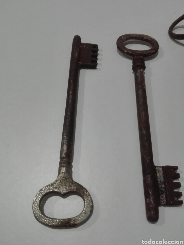 Antig&uuml;edades: LAVES ANTIGUAS. 4 UNIDADES. - Foto 3
