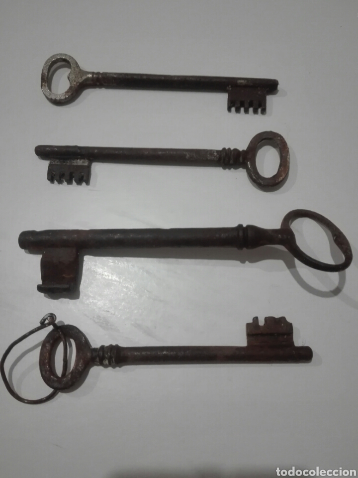 Antig&uuml;edades: LAVES ANTIGUAS. 4 UNIDADES. - Foto 1