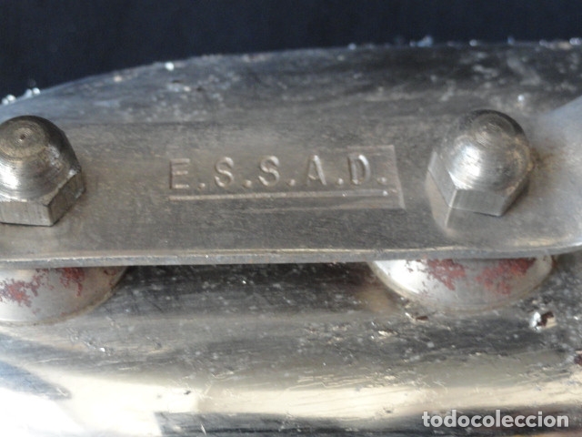 Antig&uuml;edades: ANTIGUA PLANCHA ELECTRICA MARCA ESSAD. - Foto 3