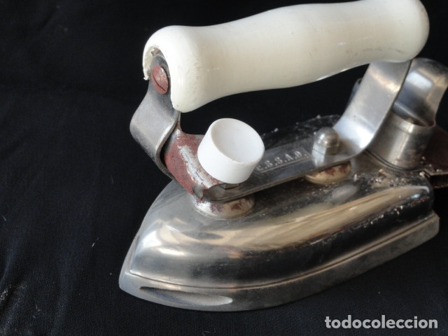 Antig&uuml;edades: ANTIGUA PLANCHA ELECTRICA MARCA ESSAD. - Foto 7