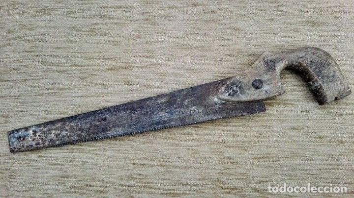 Antig&uuml;edades: Sierra de carpinter&iacute;a antigua - Foto 1