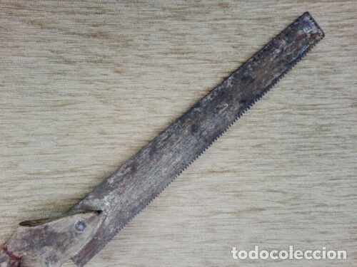 Antig&uuml;edades: Sierra de carpinter&iacute;a antigua - Foto 3