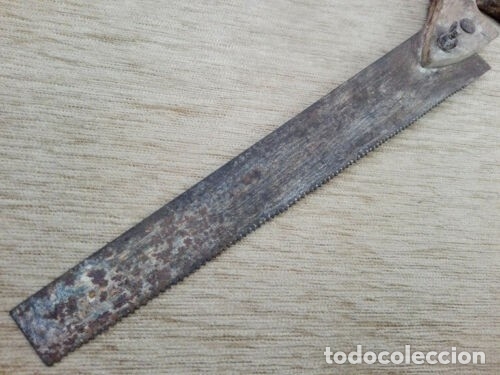 Antig&uuml;edades: Sierra de carpinter&iacute;a antigua - Foto 4