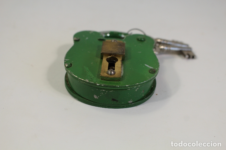 Antig&uuml;edades: candado con 2 llaves - Foto 8