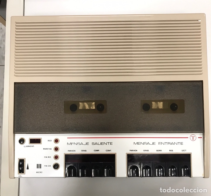 Tel&eacute;fonos: Contestador automatico doble cinta CM - 60 telefonica - Foto 2