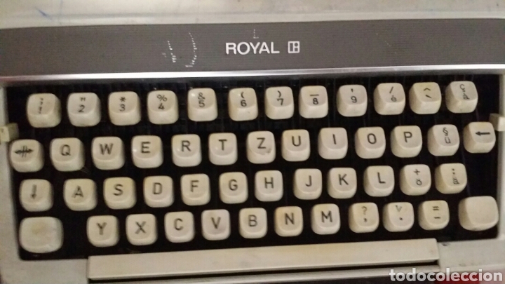 Antig&uuml;edades: Maquina de escribir Royal 200 - Foto 4