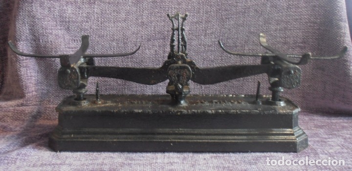 Antig&uuml;edades: BALANZA MARCA FORCE, PARA 10 KILOS - Foto 4