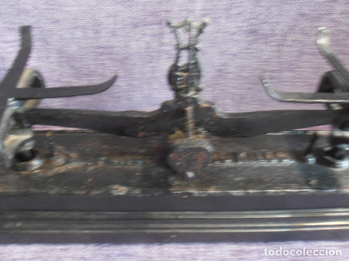 Antig&uuml;edades: BALANZA MARCA FORCE, PARA 10 KILOS - Foto 7