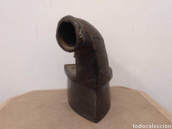 Antig&uuml;edades: PLANCHA DE CHIMENEA EN HIERRO FUNDIDO - Foto 7