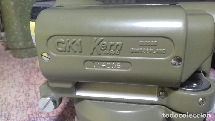 Antig&uuml;edades: nivel taquimetrico marca kern - Foto 9