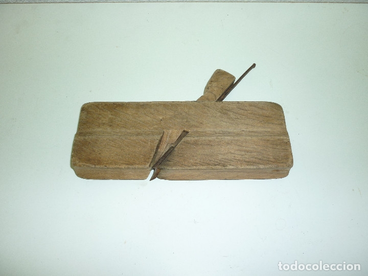 Antig&uuml;edades: CEPILLO DE CARPINTERO ANTIGUO - Foto 3